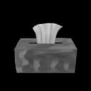 Tissue Paper Box - Grey thumbnail 1