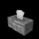 Tissue Paper Box - Grey thumbnail 2