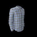 Blue & Black Check Shirt thumbnail 4