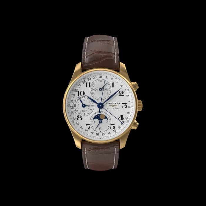 Brown Leather Belt Watch
