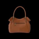 Heshe Women's Leather Bag - Beige Premium thumbnail 1