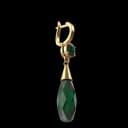 Green Crystal Earring - Ivory thumbnail 3