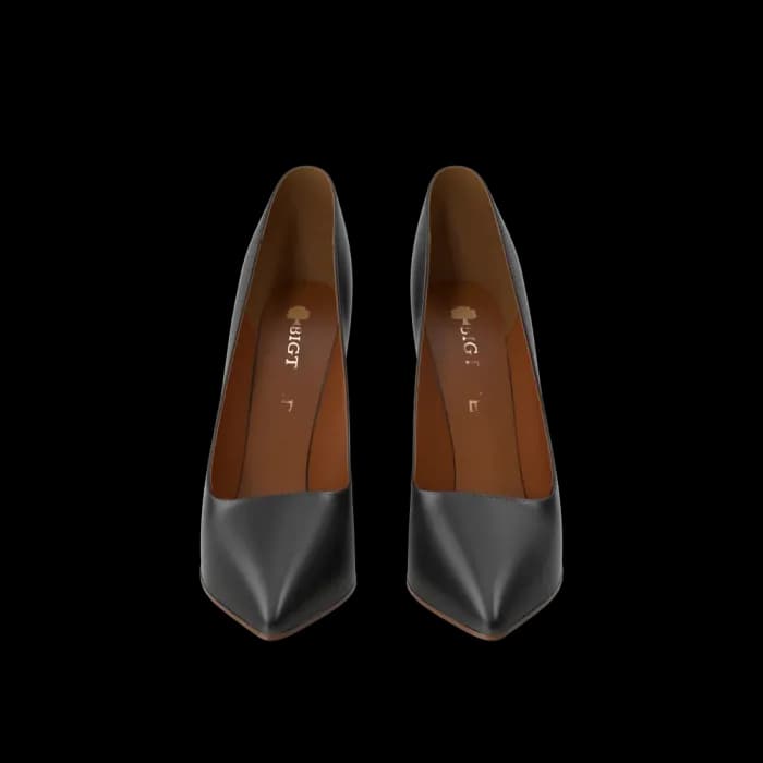 Black & Brown Slipper - Teal
