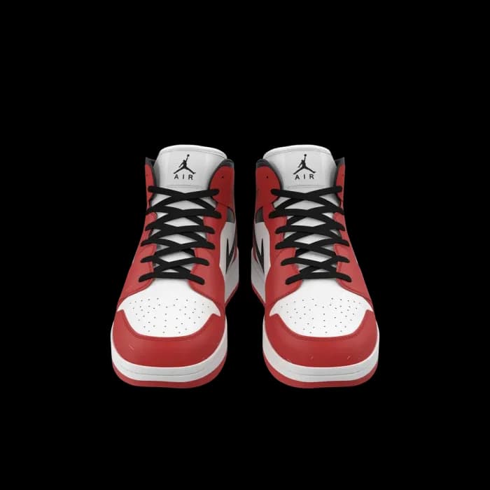 Nike Air Jordan 1 Red And Black
