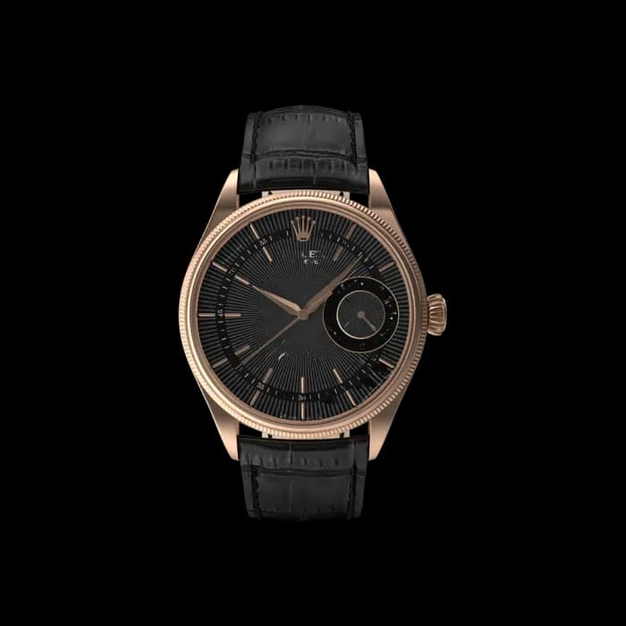 Rolex Cellini Date Black Dial